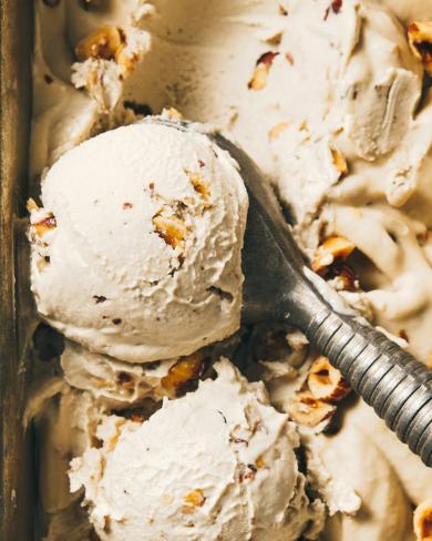 Gelatelli Bio jégkrém, mogyoró ízű,  250 ml / 200 g