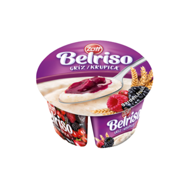 Zott Belriso erdei gyümölcsös grízpuding
