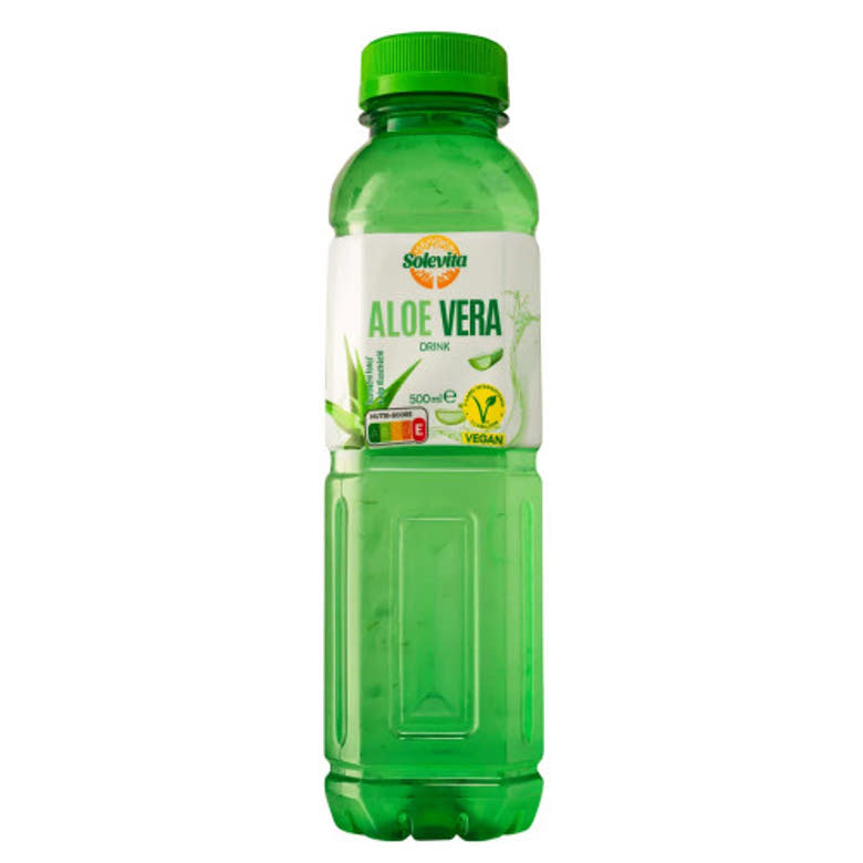 Lidl Fehervari ut Solevita Aloe Vera ital szensavmentes 500 ml